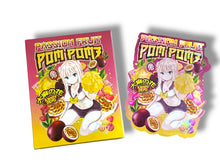 Load image into Gallery viewer, Kandy Depo Passion Fruit Pom Pomz Mylar Bags with Boxes 3.5g Box Packaging
