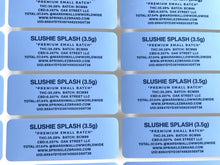 Load image into Gallery viewer, Sprinklez Tropical Slushie Splash Milkshake 3.5G Mylar Bags -With stickers and label

