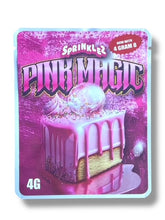 Load image into Gallery viewer, Sprinklez Pink Magic 3.5G Mylar Bags -With stickers and label
