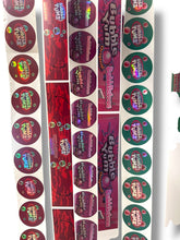 Load image into Gallery viewer, Kandy Depo Pink kamakawzi 3.5g Glass Jars with Holographic Stickers Child Resistant jar

