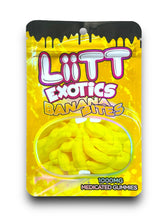 Load image into Gallery viewer, Banana Bites Liitt Exotics 3.5g Mylar Bag 1000MG (Packaging Only)
