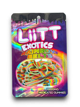 Load image into Gallery viewer, Rainbow Belts Liitt Exotics 3.5g Mylar Bag 1000MG
