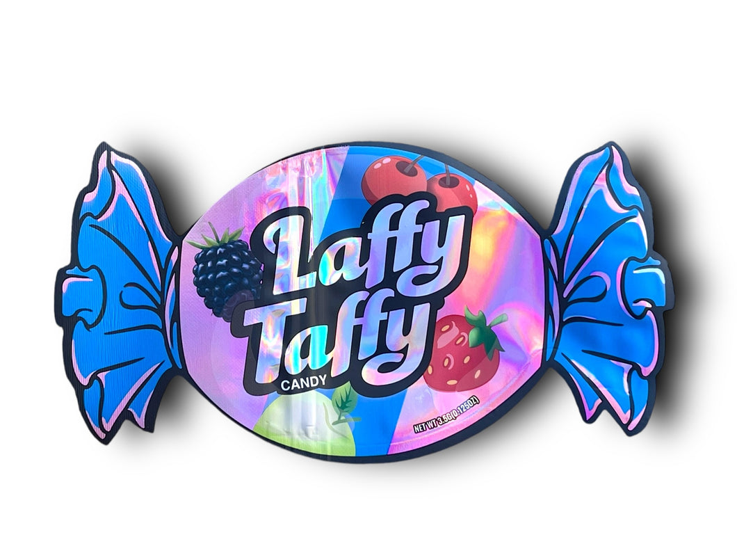 Laffy Taffy Candy Mylar Bags 3.5g Holographic