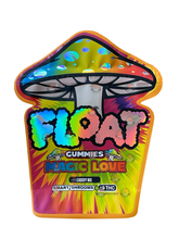 Load image into Gallery viewer, Float Gummies Magic Love Mylar bags 3.5G Holographic Packaging Only
