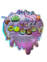Load image into Gallery viewer, Candy Donut 3.5g Mylar Bag Cut Out-Holographic
