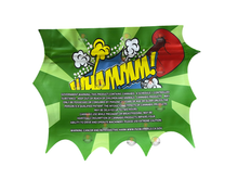 Load image into Gallery viewer, Sour Apple 3.5g Mylar Bag Cut Out Whammm
