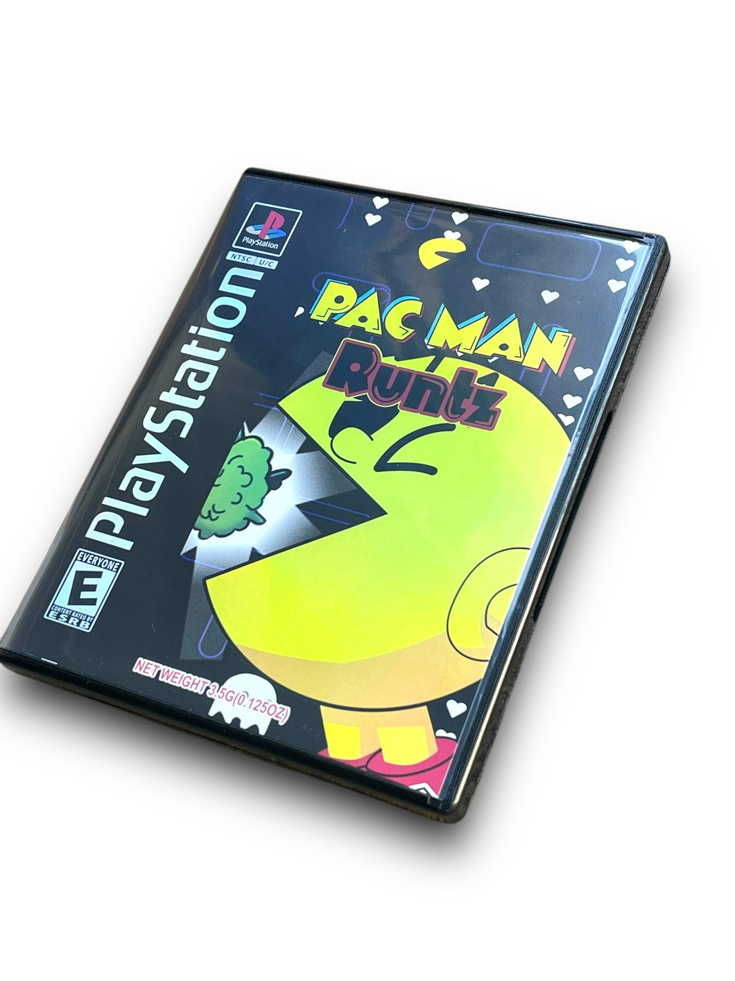 Pack Man Runtz CD cases 3.5g mylar bags