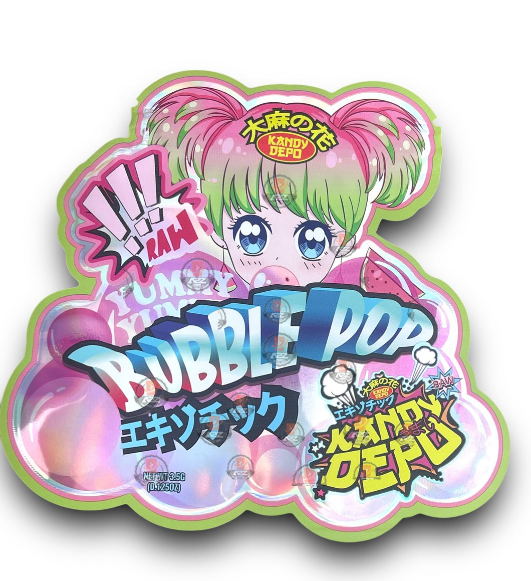 Kandy Depo Dubble Pop Mylar Bags 3.5g Holographic