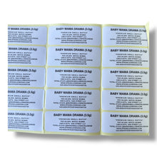 Load image into Gallery viewer, Sprinklez Baby Mama Drama 3.5G Mylar Bags -With stickers and label
