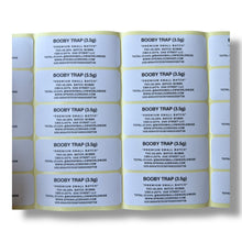 Load image into Gallery viewer, Sprinklez Booby Trap 3.5G Mylar Bags -With stickers and label
