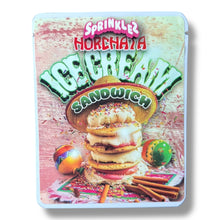 Load image into Gallery viewer, Sprinklez Horchata Ice Cream Sandwich 3.5G Mylar Bags -With stickers and label
