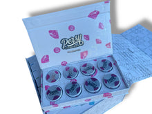 Load image into Gallery viewer, Persy Diamonds 64-3.5g Glass Jars - Varity Pack 8 Flavors in box- empty jars
