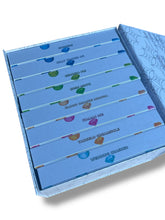 Load image into Gallery viewer, Persy Diamonds 64-3.5g Glass Jars - Varity Pack 8 Flavors in box- empty jars
