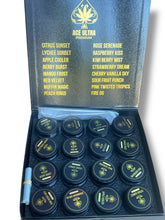 Load image into Gallery viewer, Black Ace Ultra Premium 1oz Glass Jars - Varity Pack 16 Strains in box Empty Jars
