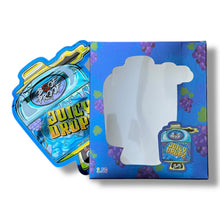 Load image into Gallery viewer, Juicy Dropz 3.5g Mylar Bags &amp; Boxes with Window

