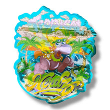 Load image into Gallery viewer, Tropical Nerdz 3.5g Mylar Bags &amp; Boxes with Window
