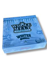 Load image into Gallery viewer, Whole Melt Winter Edition 1oz Glass Jars - Varity Pack 16 Strains in box Empty Jars
