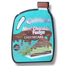 Load image into Gallery viewer, Mint Chocolate Fudge Cheesecake Mylar Bag 3.5g shape bags Gear Shifters

