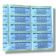 Load image into Gallery viewer, Sprinklez Misty Magic Milkshake 3.5G Mylar Bags -With stickers and label
