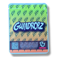 Load image into Gallery viewer, Gumdropz Lemon head 3.5G Mylar Bags -With stickers and labe
