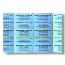 Load image into Gallery viewer, Sprinklez Monster Mash Sundae 3.5G Mylar Bags -With stickers and label
