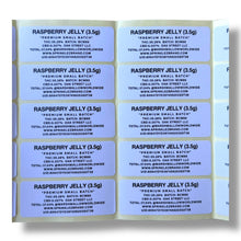 Load image into Gallery viewer, Raspberry Jelly Marshmallow 3.5G Mylar Bags -With stickers and label
