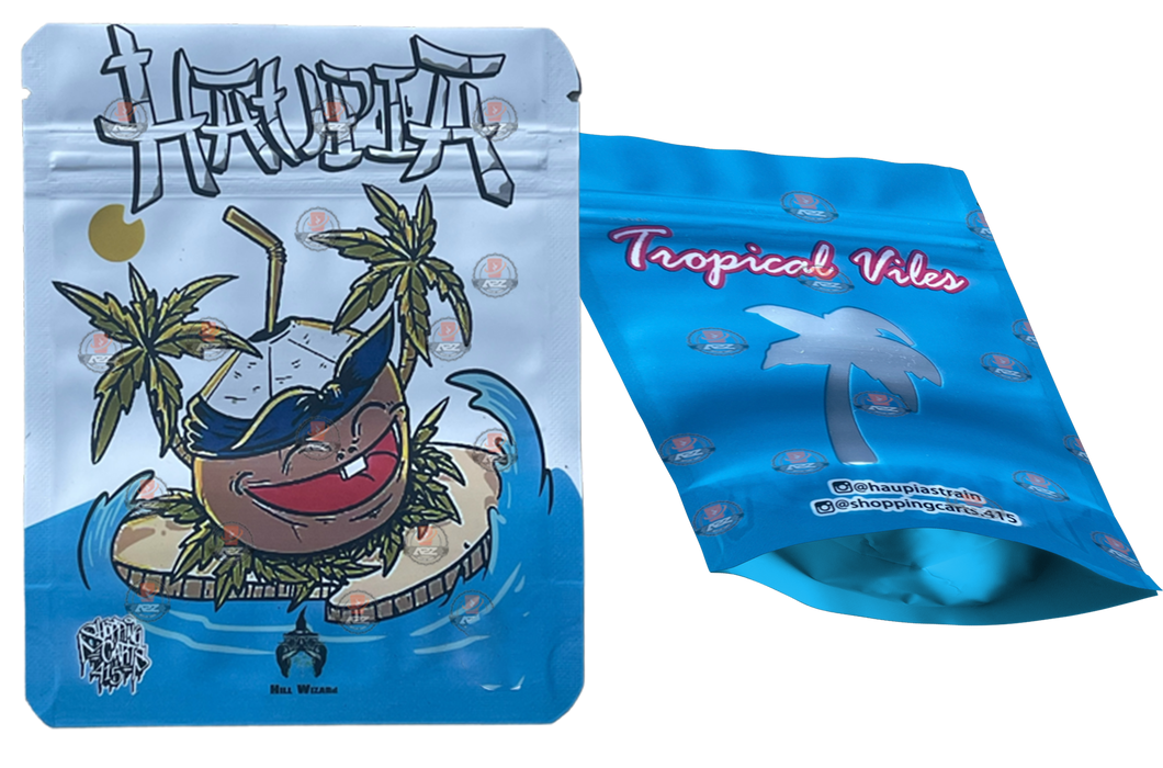 Haupia Tropical Vibes Shopping Carts 415  3.5g Mylar bag
