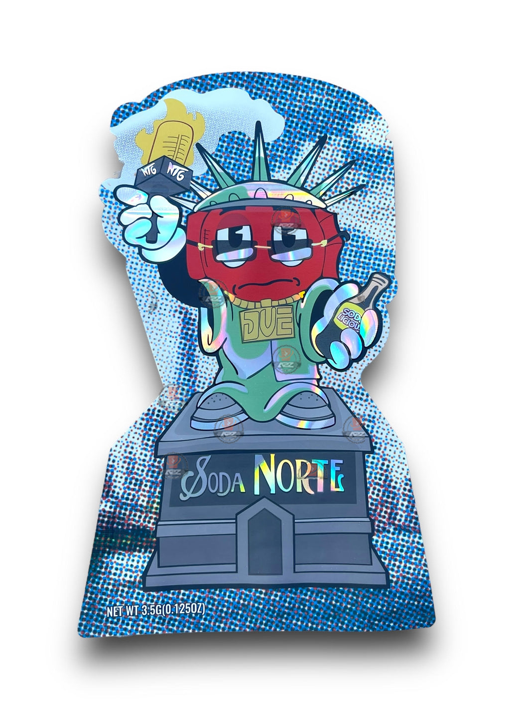 Soda Licious Soda Norte 3.5G Mylar Bags South Shore Edition