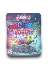 Load image into Gallery viewer, Candiez Rainbow Powdered Donuts 3.5G Mylar Bags Holographic
