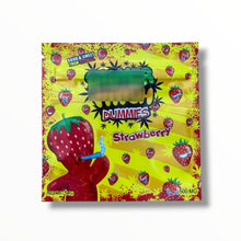 Load image into Gallery viewer, Sour &amp; Sweet Strawberry Dummies 500mg Mylar Bag -Packaging Only
