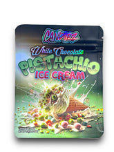 Load image into Gallery viewer, Candiez White Chocolate Pistachio Ice Cream 3.5G Mylar Bags Holographic
