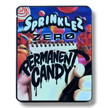 Load image into Gallery viewer, Sprinklez Zero Permanent Candy 3.5G Mylar sticker Bags -With stickers and label
