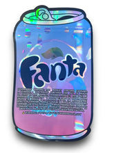 Load image into Gallery viewer, Fanta Cotton Candy 3.5G Mylar Bags Holographic
