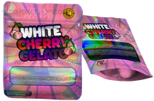 Load image into Gallery viewer, Black Unicorn White Cherry Gelato Holographic Mylar bag 3.5g
