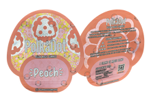 Load image into Gallery viewer, Polkadot Gummies Peach Mylar bags 3.5g (Empty Bag-Packaging only)
