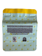 Load image into Gallery viewer, Backpack Boyz Banana Gelato Mylar Bag- 3.5g Tamper sticker Packaging Only
