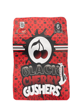 Load image into Gallery viewer, Backpack Boyz Black Cherry Gushers Mylar Bag- 3.5g Tamper stickers-Packaging Only
