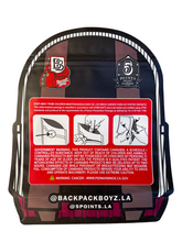 Load image into Gallery viewer, Backpack Boyz Lemon Cherry Gelato cut out Mylar zip lock bag 3.5G
