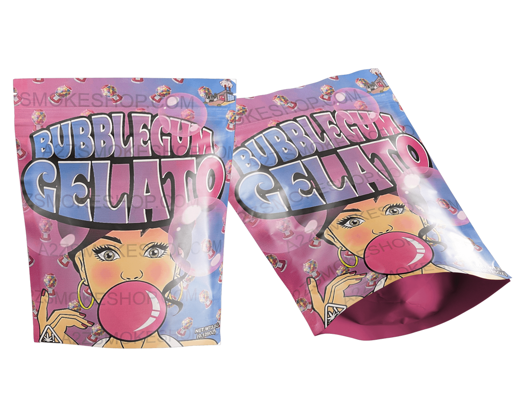 Bubblegum Gelato Mylar bag 3.5g Packaging Only