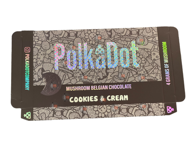 Polkadot Chocolate Packaging Cookies & Cream