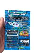 Load image into Gallery viewer, Dank Gummies 500mg Mylar Bag Blue - Packaging Only
