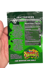 Load image into Gallery viewer, Dank Gummies 500mg Mylar Bag Green-Packaging Only
