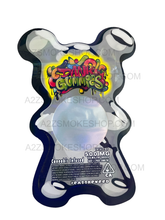 Load image into Gallery viewer, Dank Gummies Cut out 500mg Mylar Bag With window Silver - Packaging Only
