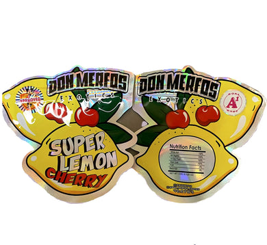 Don Merfos Super Lemon Cherry Cut out bag 3.5g Mylar bag Packaging Only