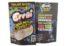 Load image into Gallery viewer, Errlli  Sour Bites Crawlers  600mg Mylar bags packaging only

