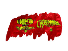 Load image into Gallery viewer, Cherrymania Mylar bag  3.5g cut out-High Tolerance-Unlimited Gas Packs
