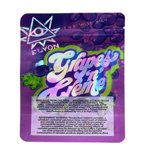 Load image into Gallery viewer, Grapes N Creme Mylar bag 3.5g Holographic Elyon
