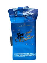 Load image into Gallery viewer, Limited Exclusive Puffport Blue G6 Gelato Mylar bags 3.5g  Jet Flo ZO Payd Book shape with window (Empty Bag-Packaging only)
