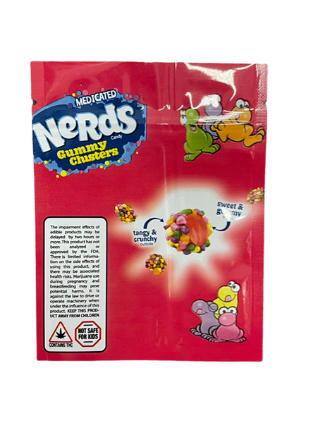 Nerds Candy Gummy Clusters 600mg Mylar Bag -Packaging Only – Mylar