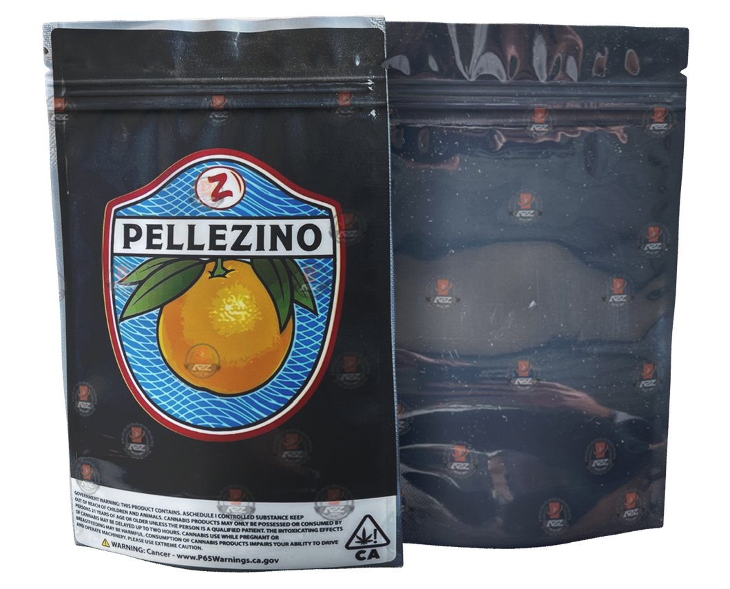 Pellezino 3.5 Grams Smell Proof Mylar Bags